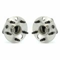 Kugel Rear Wheel Bearing & Hub Assembly Pair For Chevrolet Cavalier Pontiac Sunfire Buick Grand K70-100761